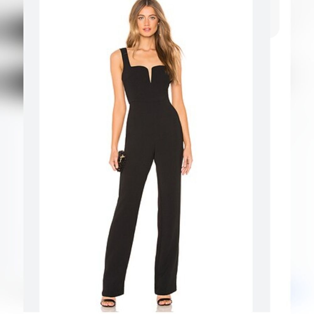 NBD Forget Me No Jumpsuit In black Size Medium